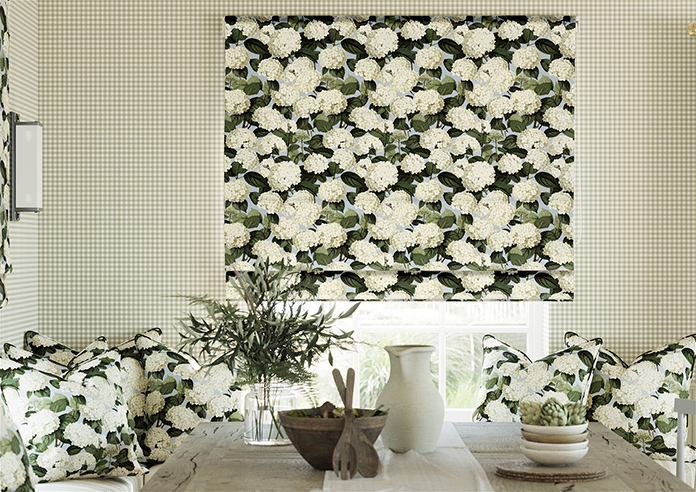 Annabelle, Cornflower - Twist&Fit Roman Blind - Image 3